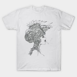 Smoking Lady T-Shirt